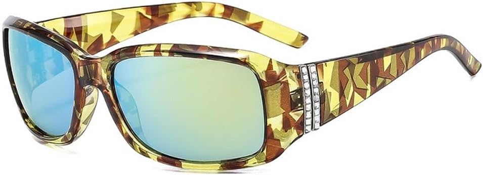 

Модные солнцезащитные очки-обтекатели для женщин и мужчин, с необычными цветными линзами, бриллиантовой оправой и градиентными линзами, роскошная овальная оправа, защита от ультрафиолета UV400 TYUVIVO, C7