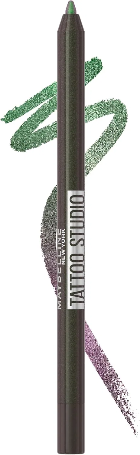 Подводка для глаз Tattoo Studio Long Lasting Sharp Eyeliner Pencil Maybelline, 1,134 г, цвет Aurora Flip