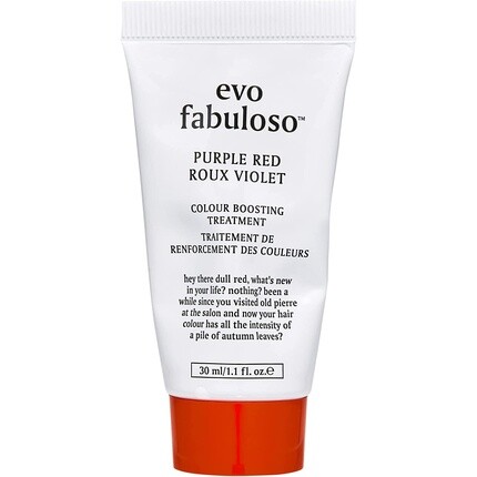 

Fabuloso Purple Red Color Boosting Treatment Кондиционер для ухода за окрашенными волосами 30 мл, Evo