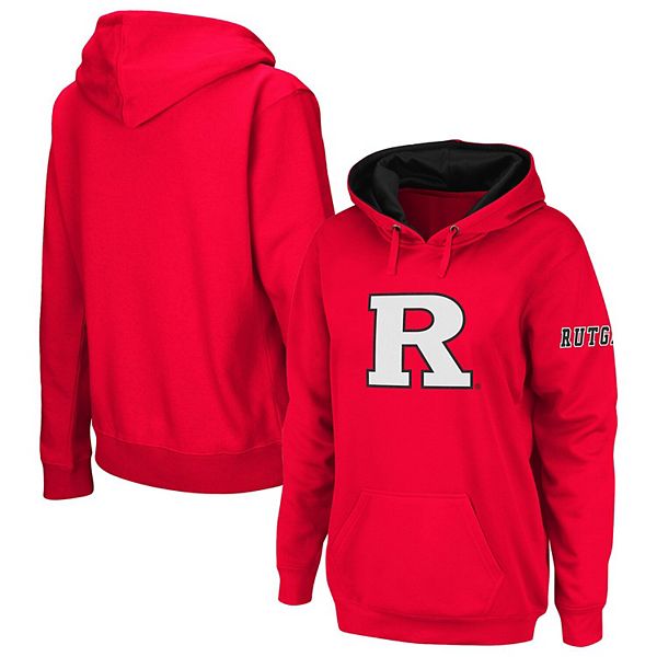 

Женский худи с большим логотипом команды Rutgers Scarlet Knights Unbranded, Красный, Женский худи с большим логотипом команды Rutgers Scarlet Knights Unbranded