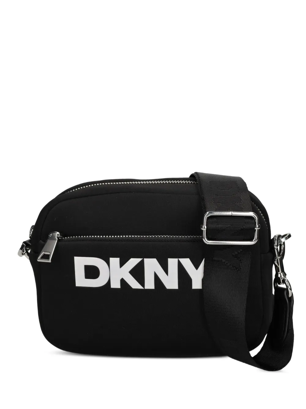 

Сумка через плечо с логотипом DKNY, черный