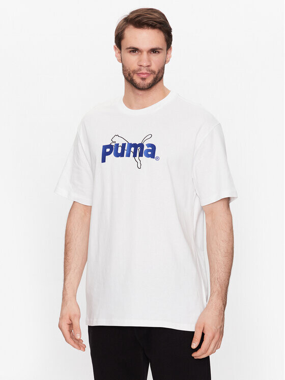 

Футболка свободного кроя Puma, белый