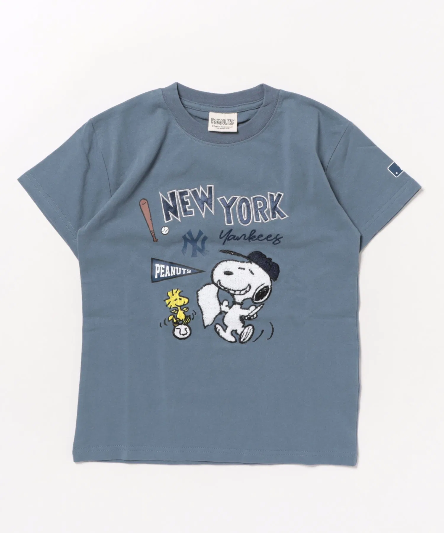 Детская футболка MLB x PEANUTS с вышивкой