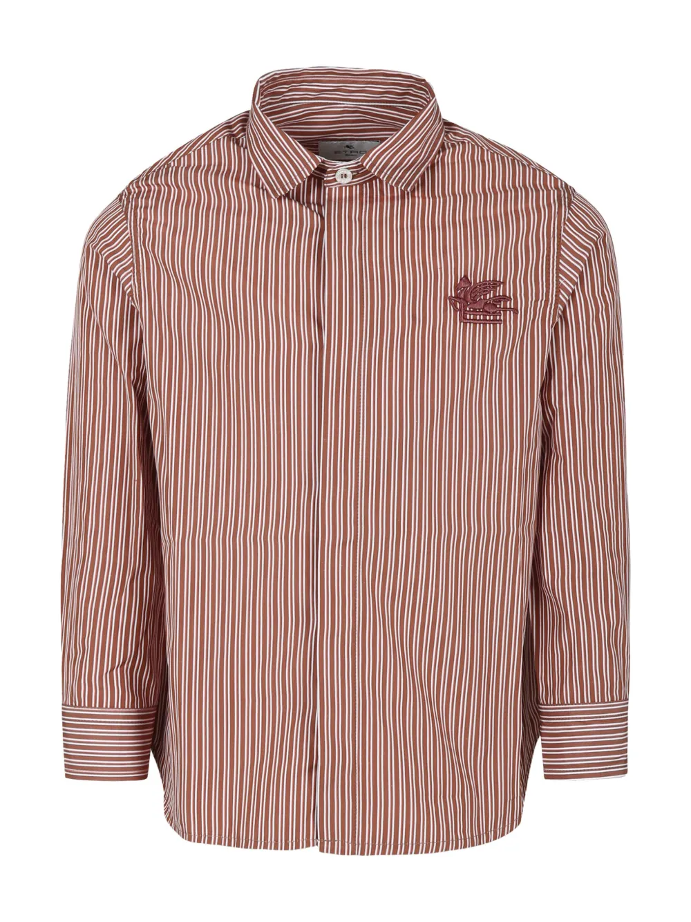 

Рубашка в полоску ETRO KIDS, красный