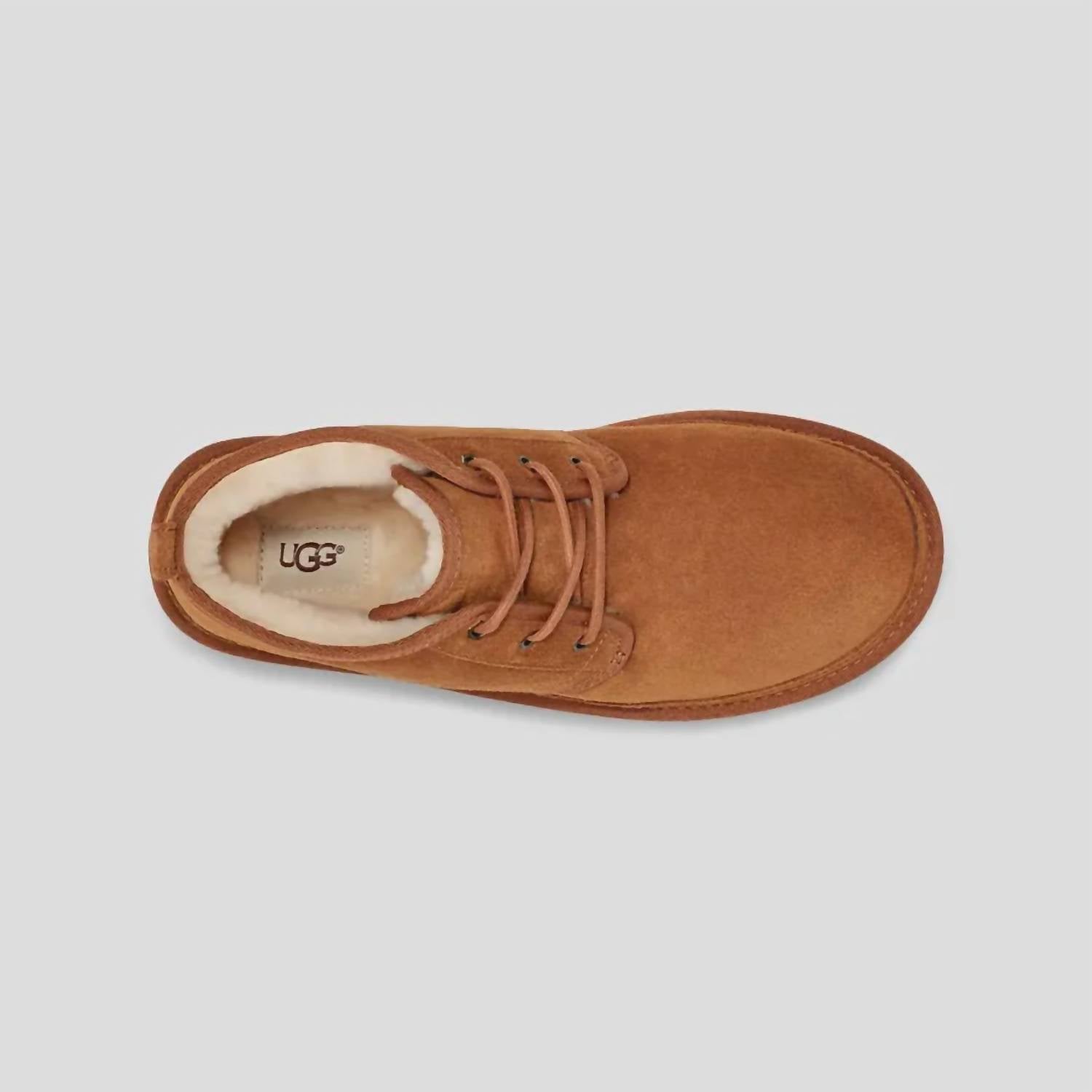 UGG Мужские ботинки Neumel Chukka каштанового цвета — фото 4