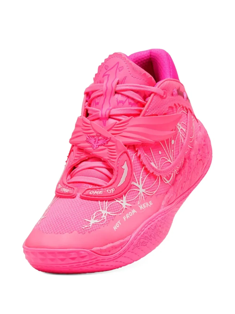 Кроссовки X Fast & Furious MB.05 Miami Hi-top Puma, розовый — фото 2