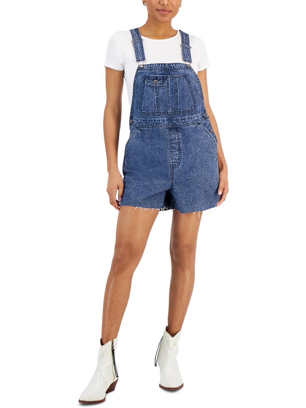 

Короткие шорты Juniors Womens с необработанным краем Tinseltown, цвет medium wash