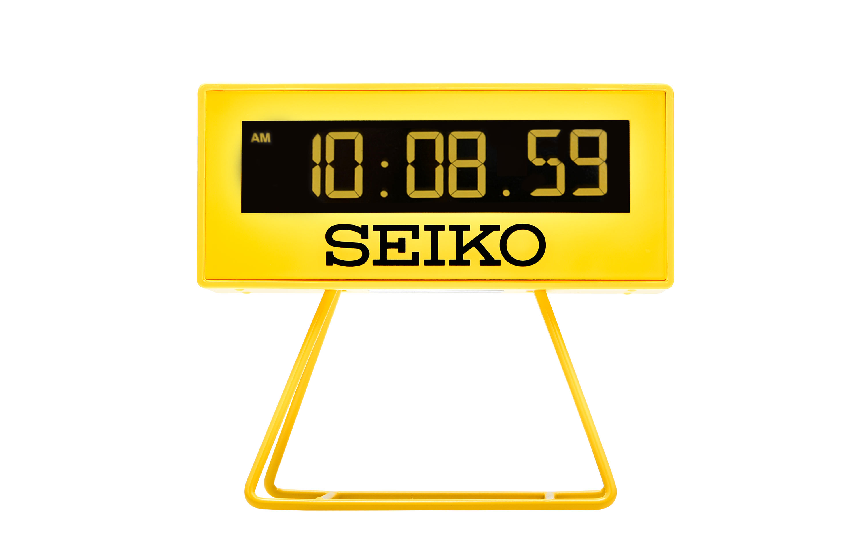 

SEIKO Часы Quartz Movement Plastic Alarm Clock Unisex Yellow
