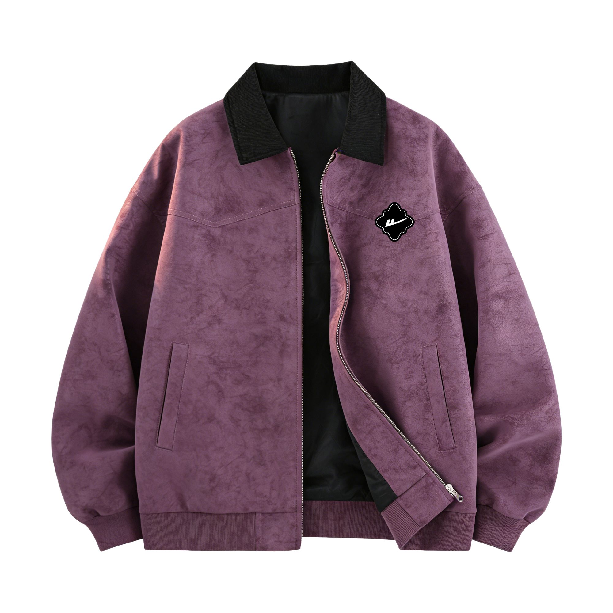 

Куртка Unisex Lapel Moderate WARRIOR, фиолетовый (diy badge)