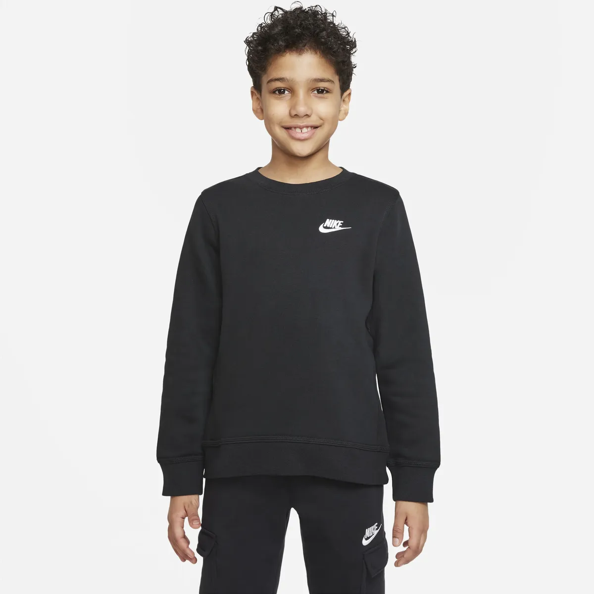 

Толстовка Nike Sportswear "Club Big Kids Толстовка", белый