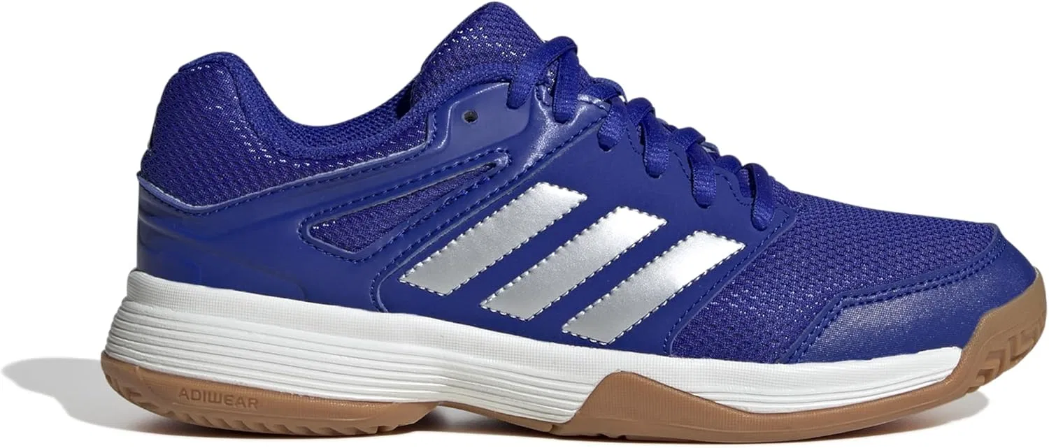 Детские кроссовки adidas Speedcourt K, Lucid Blue Silver Metallic Gum — фото 2