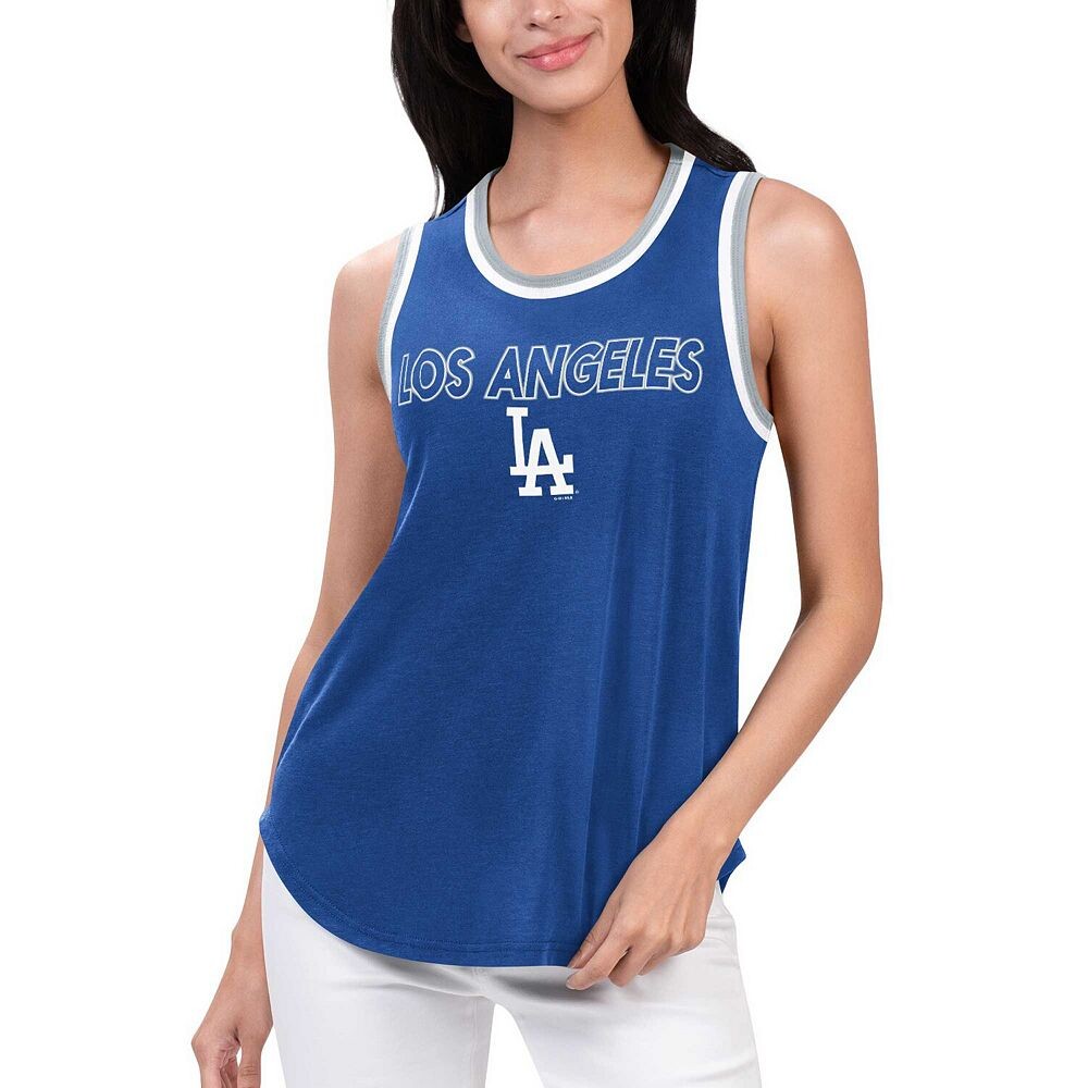 

Женская майка G-III 4Her от Carl Banks Royal Los Angeles Dodgers Strategy. G-III 4Her by Carl Banks, цвет Lad Blue