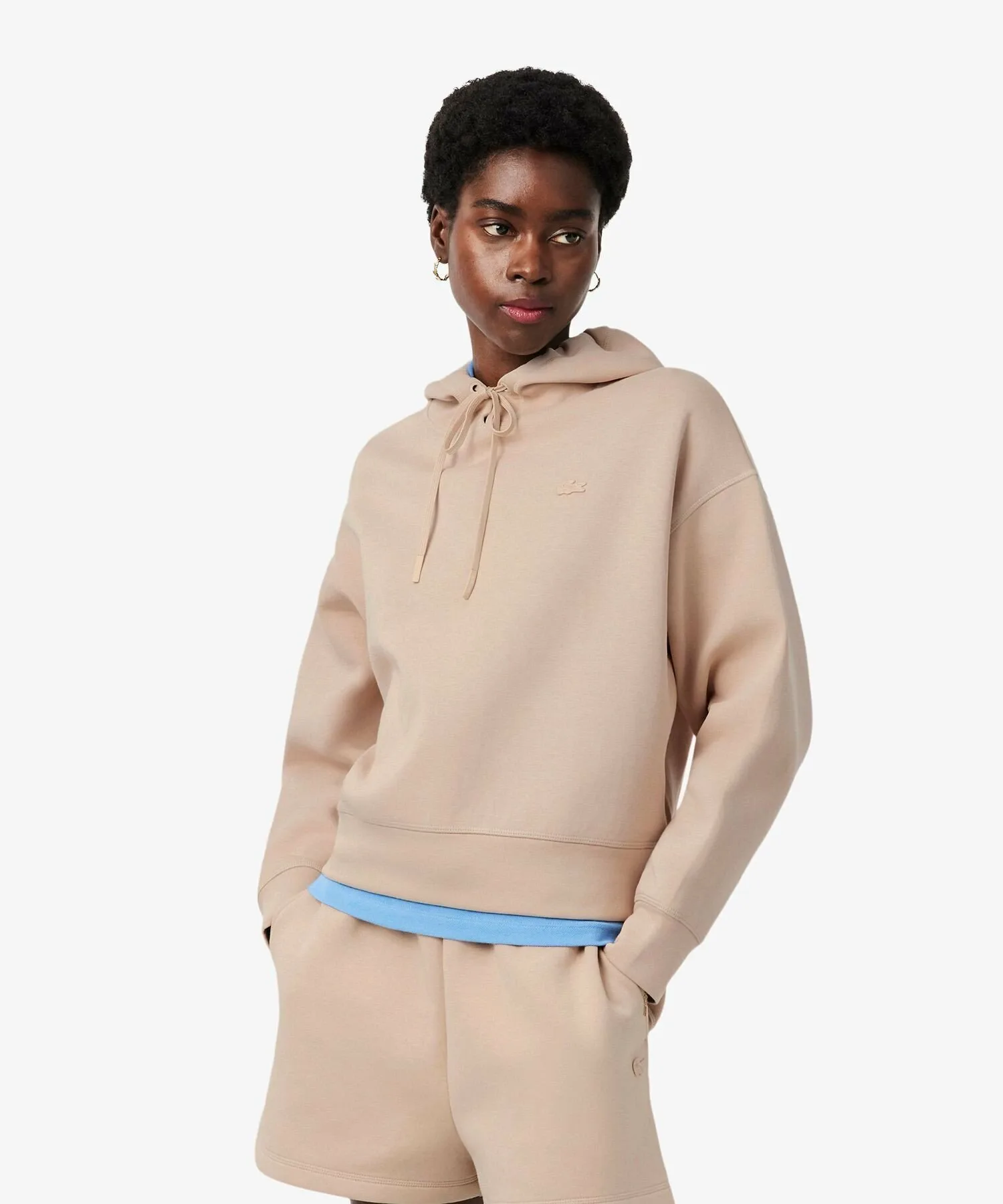 Толстовка LACOSTE Свободного кроя, Beige