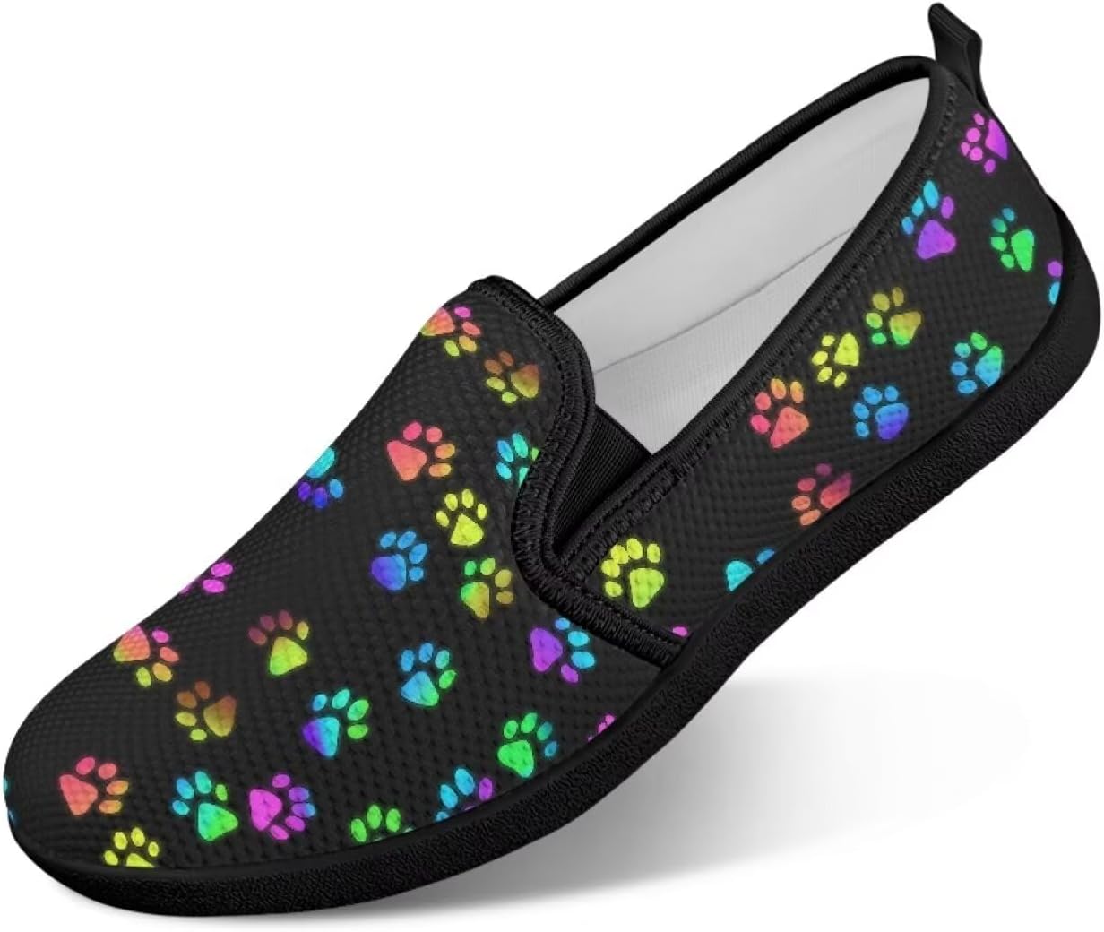 

Мужские прогулочные кроссовки без шнурков, удобные, модные, повседневные кроссовки, дышащая сетка, для фитнеса и тренировок, легкие, размеры США 4-9 Twousenru, Puppy Paw