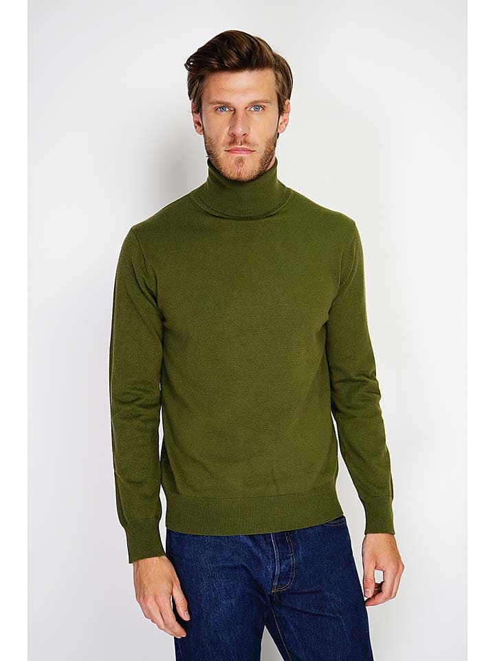 

Пуловер William de Faye Rollkragenpullover, хаки
