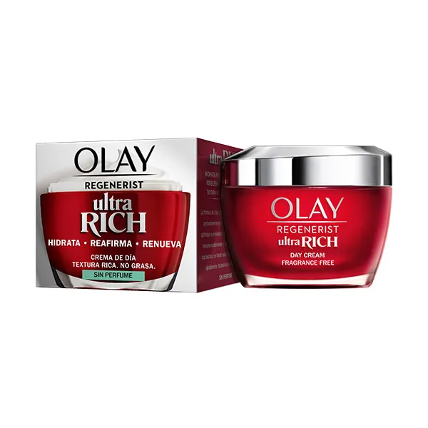 

Антивозрастной дневной крем без запаха Regenerist Ultra Rich Olay, 50 ml