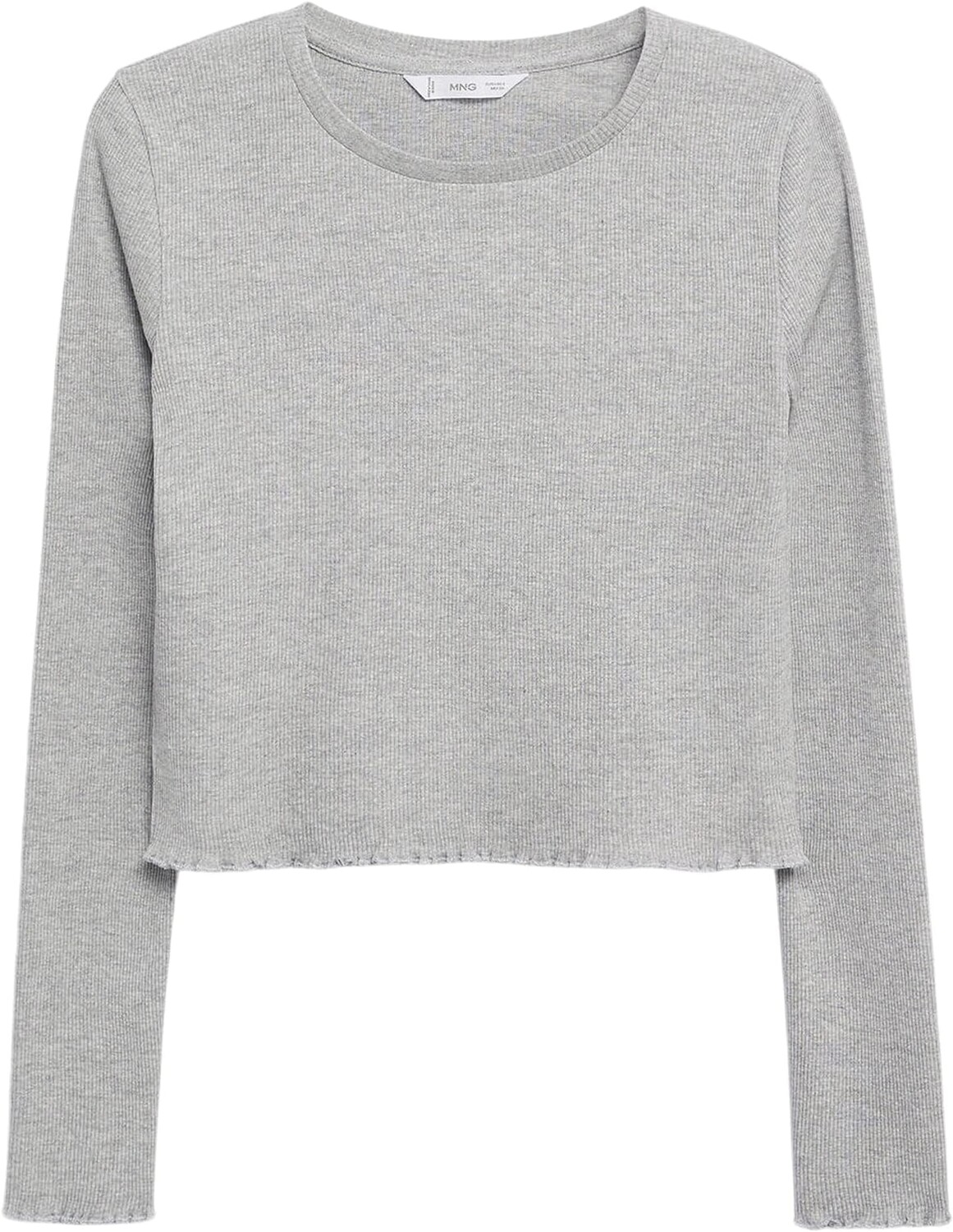 

Футболка Mango Sofia T-Shirt, цвет Light/Pastel Gray