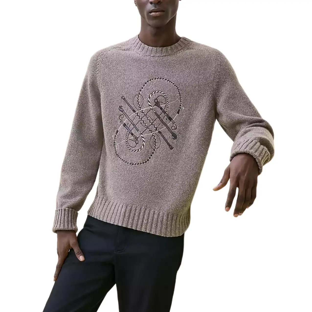 

Кашемировый свитер Basalt HERMES