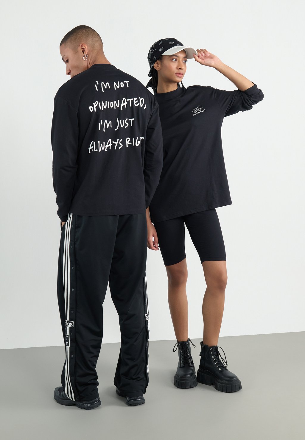 

Топ с длинными рукавами UNISEX YOURTURN, черный