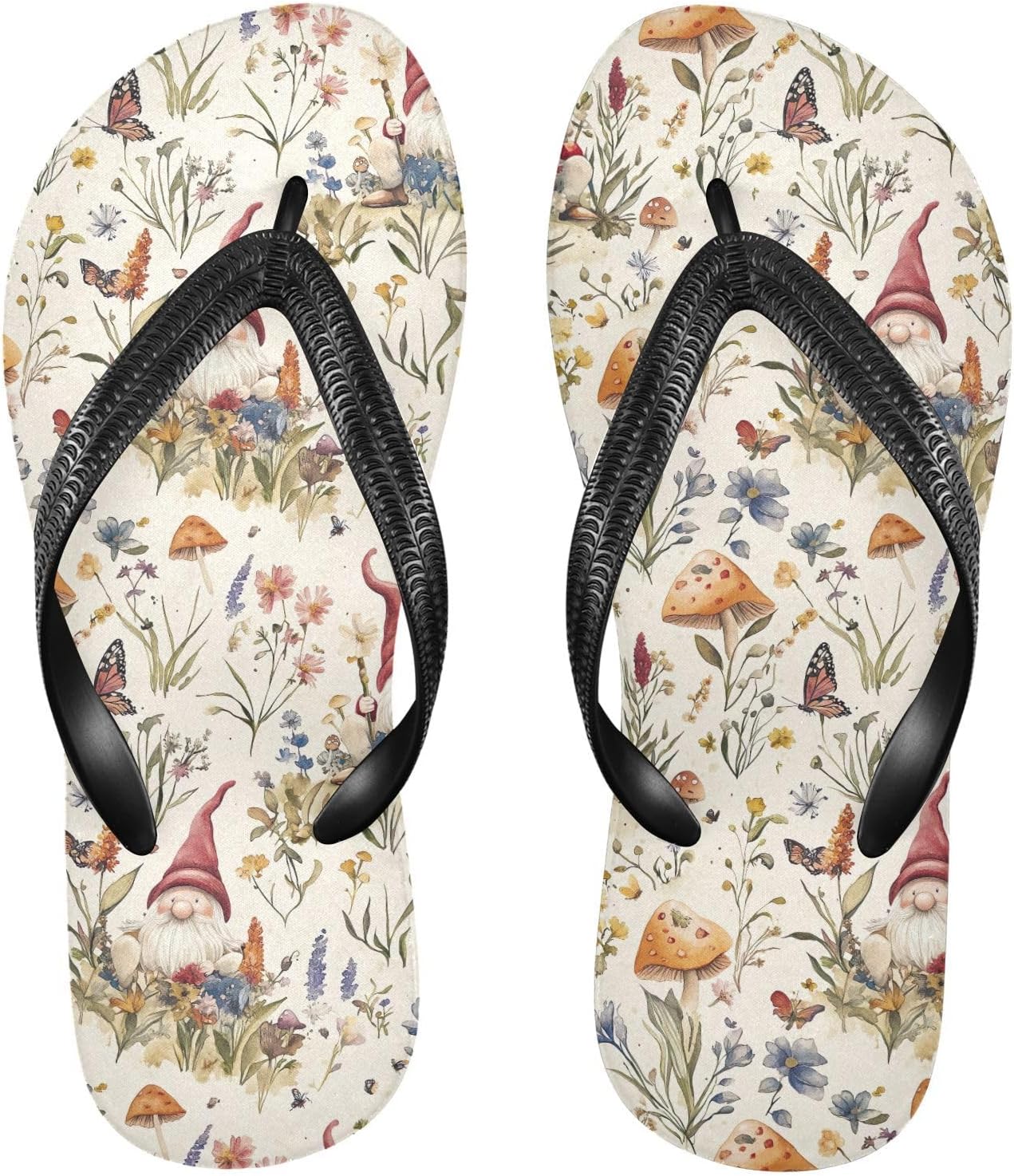 

Летние пляжные шлепанцы Mushroom Dwarf Gnome для женщин и мужчин, повседневные сандалии для душа 20858988 Kfbe