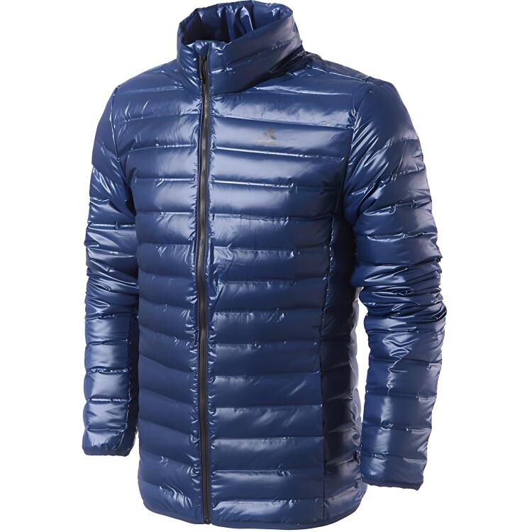 

Пуховик мужской синий Adidas