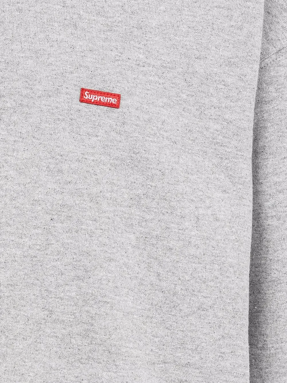 Толстовка Box Logo Supreme, серый — фото 3