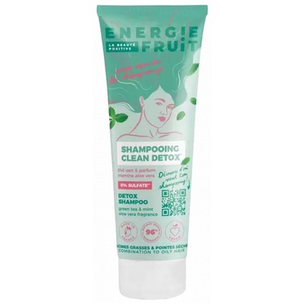 

Шампунь Energie Fruit Clean Detox 250 мл - Мягкий шампунь Markenlos