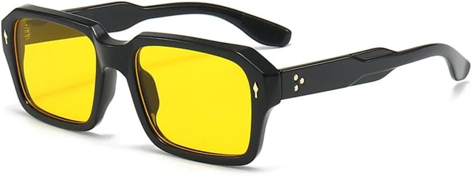 

Женские солнцезащитные очки в стиле панк с заклепками, прозрачные линзы с градиентом цвета «океан», защита от ультрафиолета UV400. Мужские солнцезащитные очки HDUBFY, 7