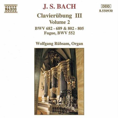 

CD диск Bach, J.S. / Rubsam: Clavierubung Volume 2