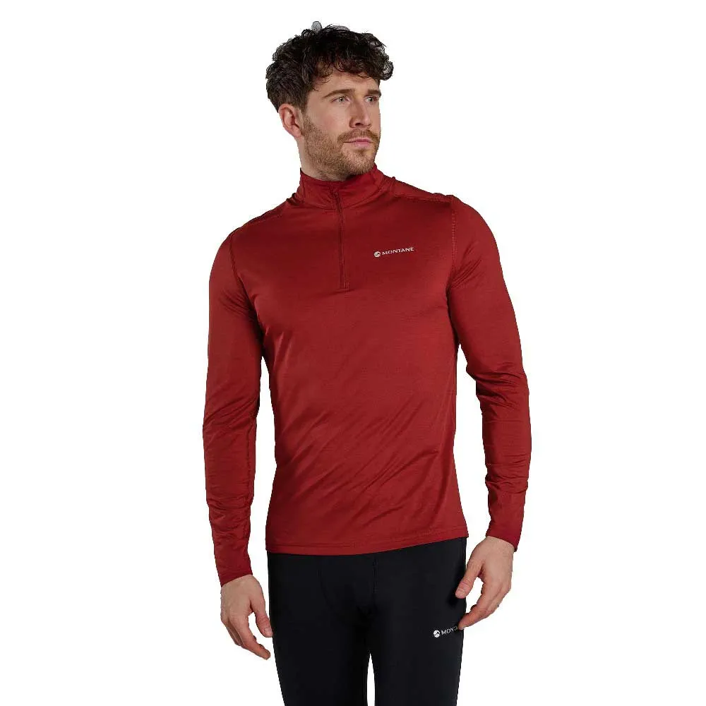 

Толстовка Montane Dart XT half zip, красный