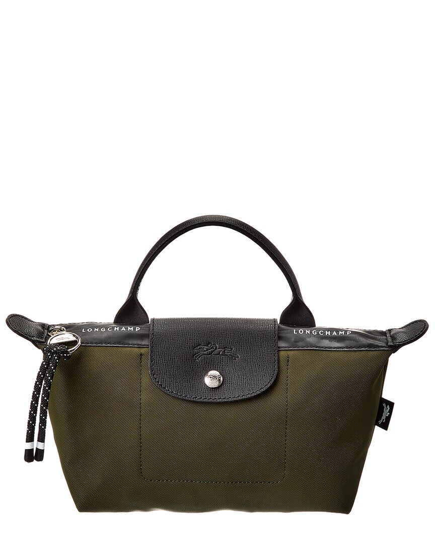 

Клатч Longchamp Le Pliage Energy из ткани и кожи, зеленый