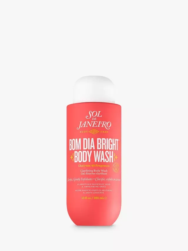 Bom Dia Bright Осветляющий гель для душа с AHA и BHA Sol de Janeiro