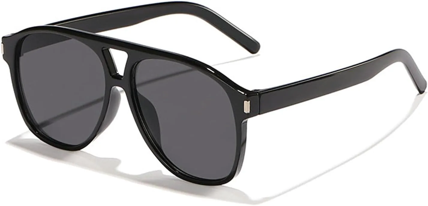 

Винтажные солнцезащитные очки-пилот с двойной перемычкой от Helena для женщин и мужчин, модные, в стиле 70-х, с градиентным переходом, для активного отдыха, C1