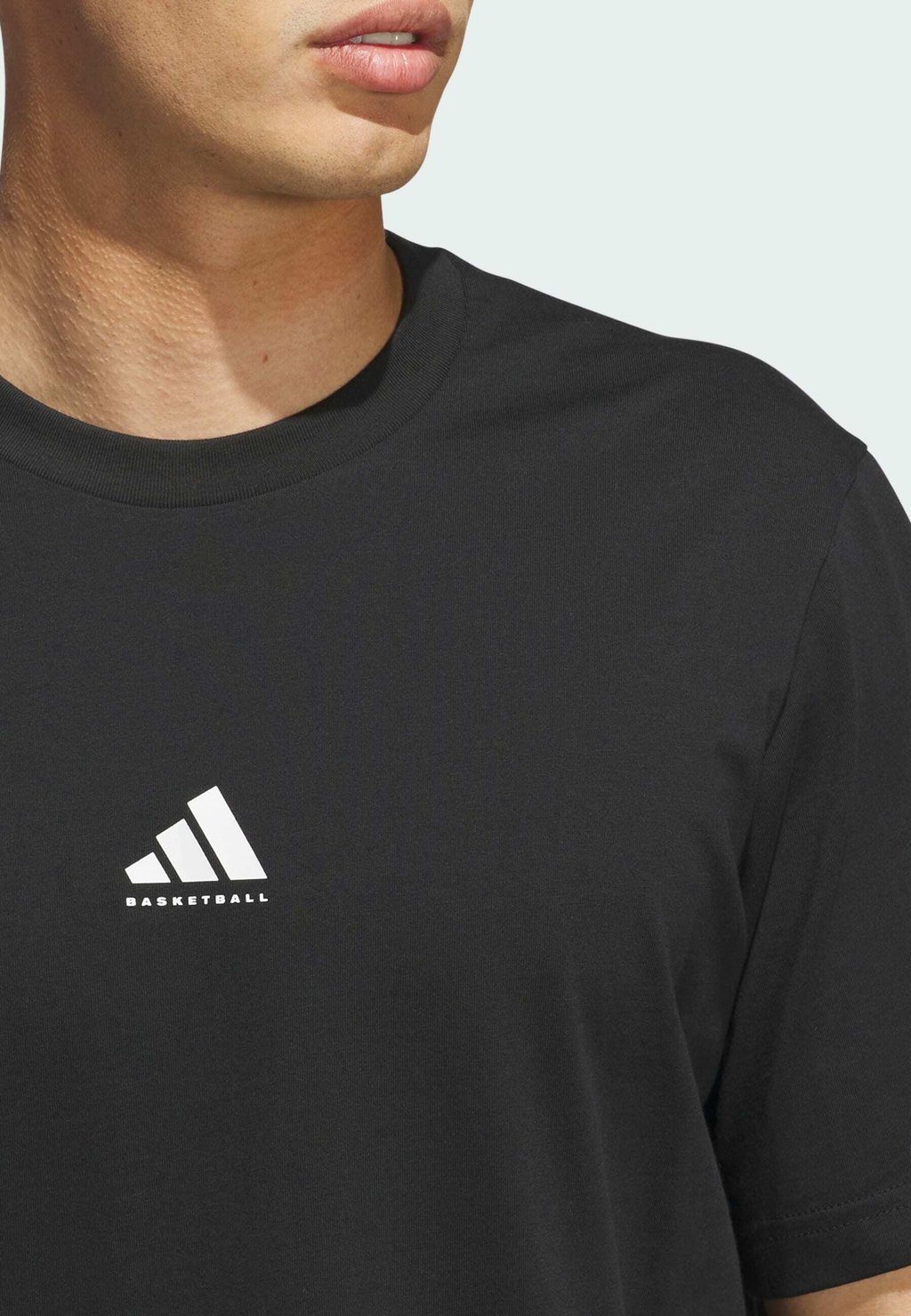 Базовая футболка BASKETBALL Adidas Performance, черный — фото 3