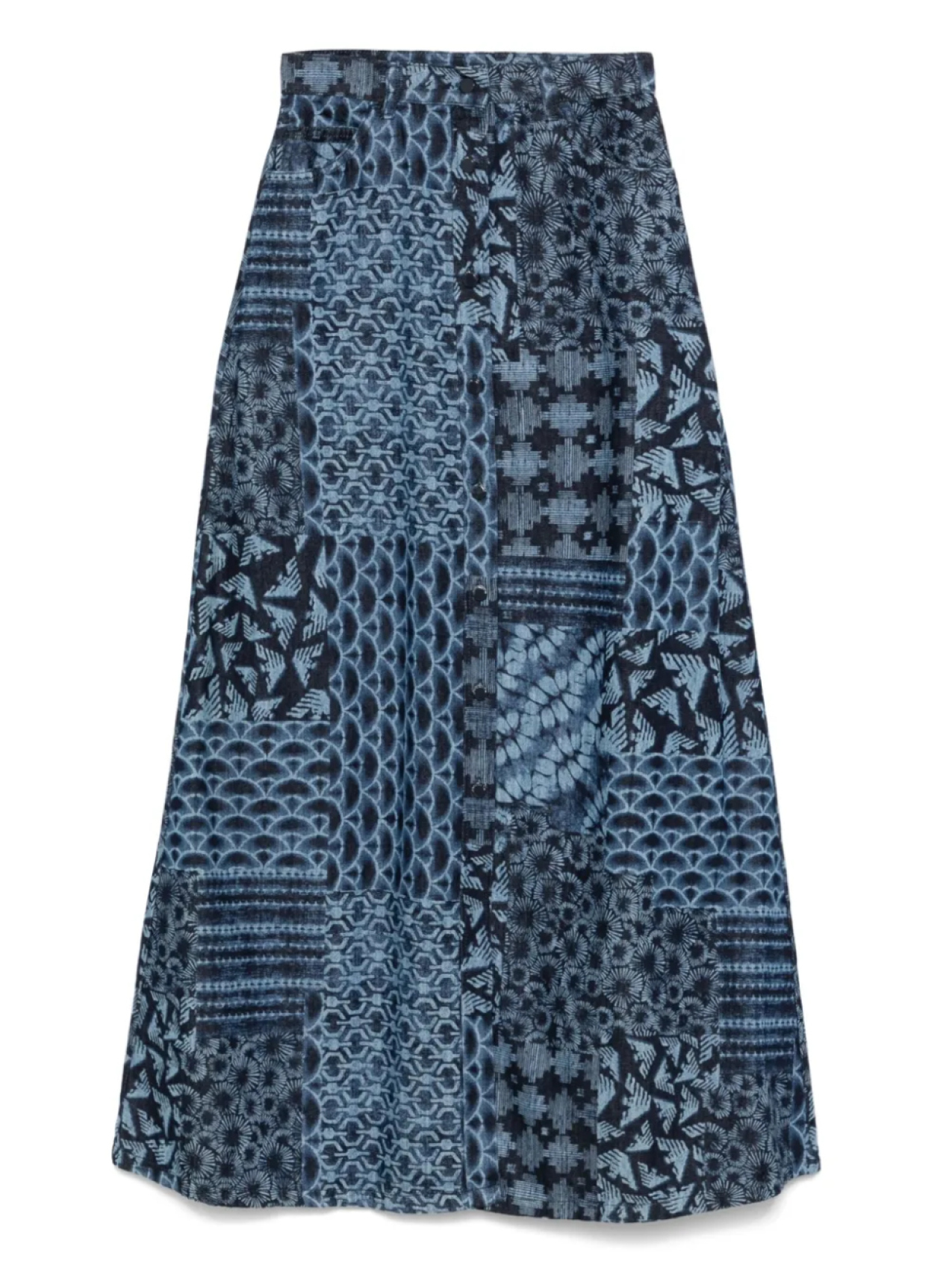 

Юбка из денима Emporio Armani, синий