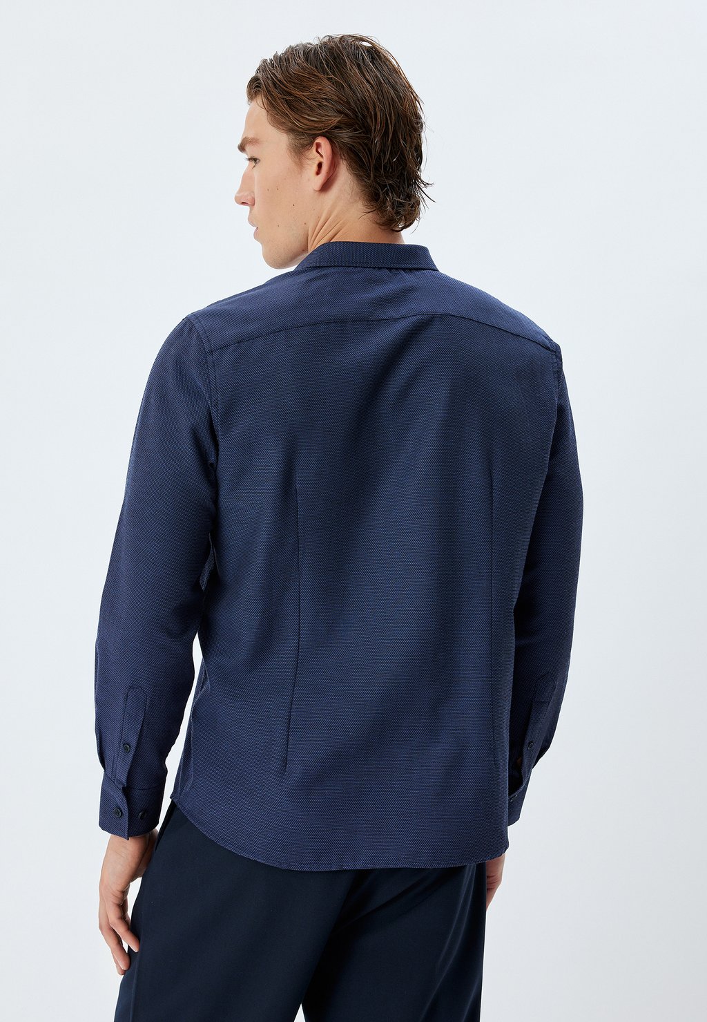 

Рубашка SLIM FIT Koton, темно-синий