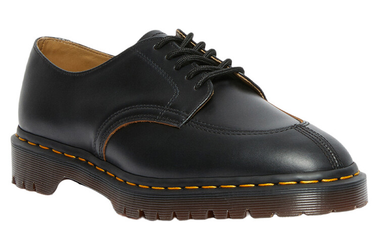 Полуботинки Dr.Martens 2046 Vintage Smooth Leather 'Black' — фото 3