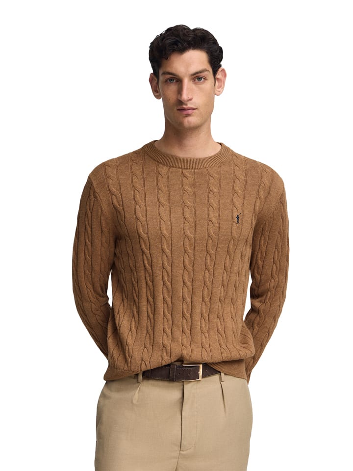 

Polo Club Свитер верблюжьего цвета