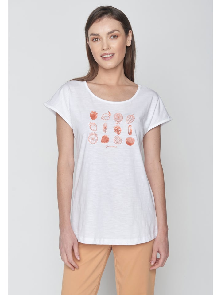 

Футболка Bike Strawberry белого цвета GreenBomb, Белый, Футболка Bike Strawberry белого цвета GreenBomb