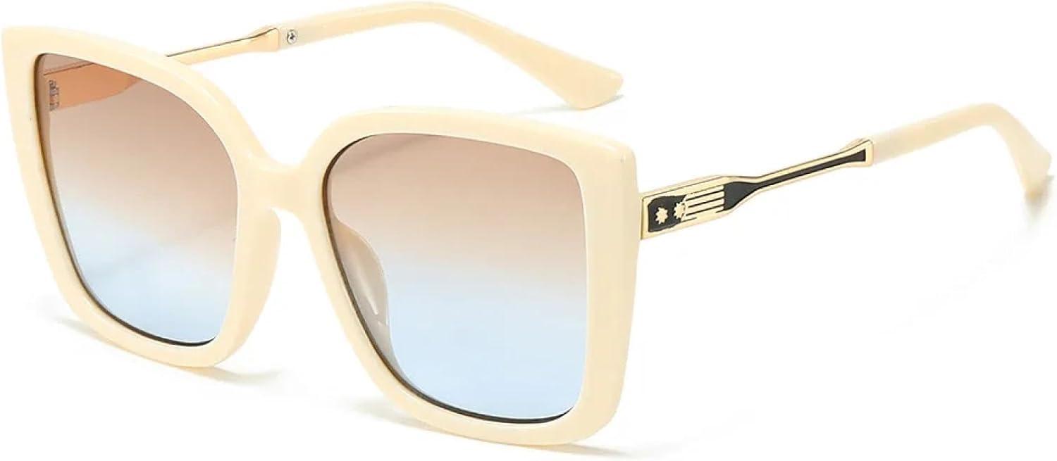 

Солнцезащитные очки с защитой от УФ-излучения UV400 | Большая декоративная оправа | Для женщин и мужчин | Линзы конфетных цветов | Для занятий спортом на открытом воздухе и вождения DSVIGF, 3240-c6