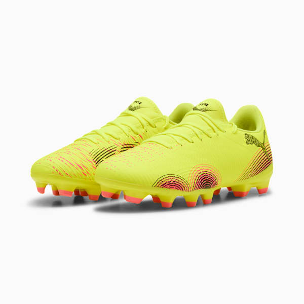 Мужские футбольные бутсы для игры на твердом/искусственном грунте Future 8 Play Puma, желтый — фото 4