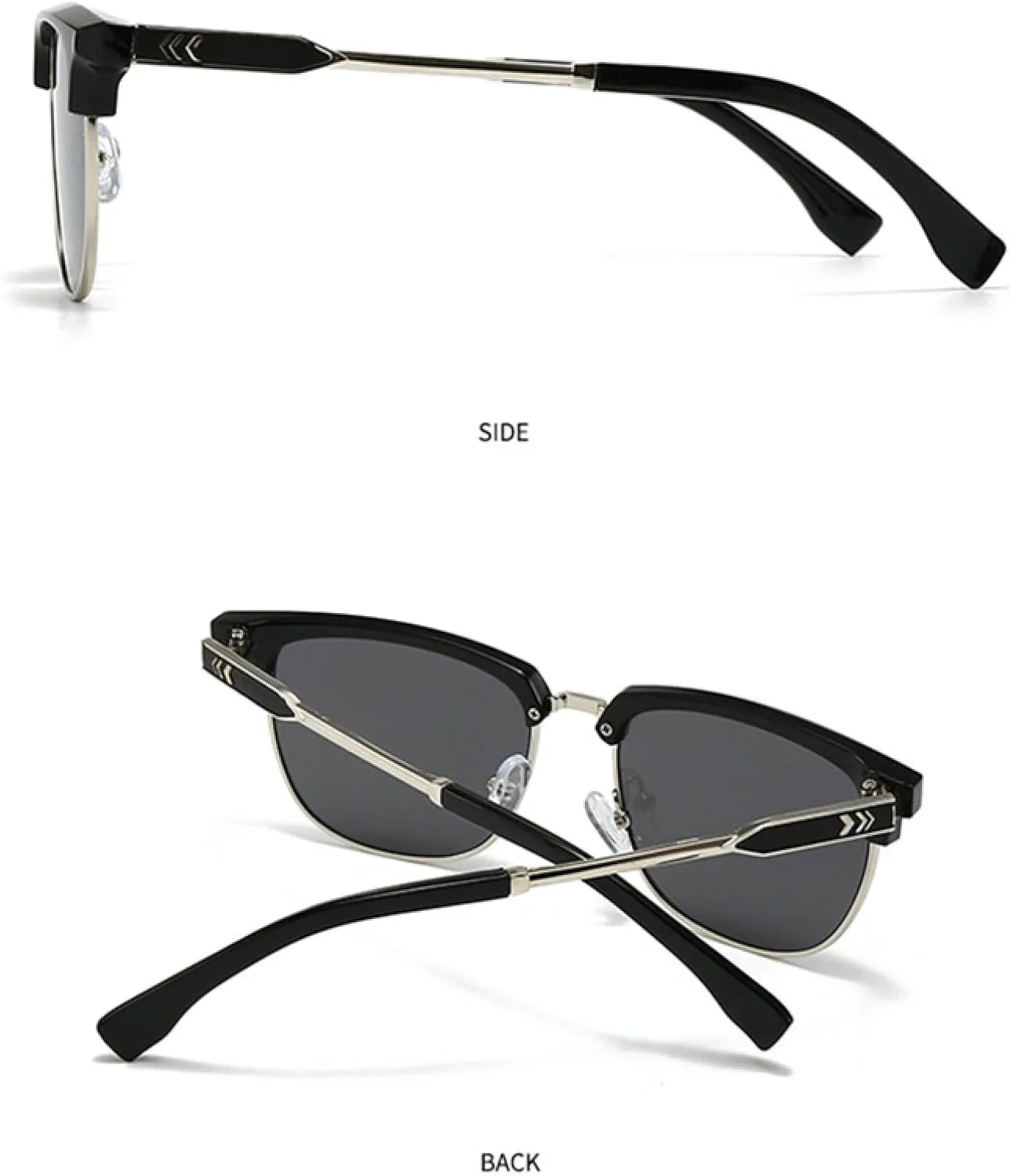 

Популярные модные мужские солнцезащитные очки с градиентным затемнением и защитой от УФ-излучения UV400, винтажные женские очки TVTBBVV, Brown Tea Gradient