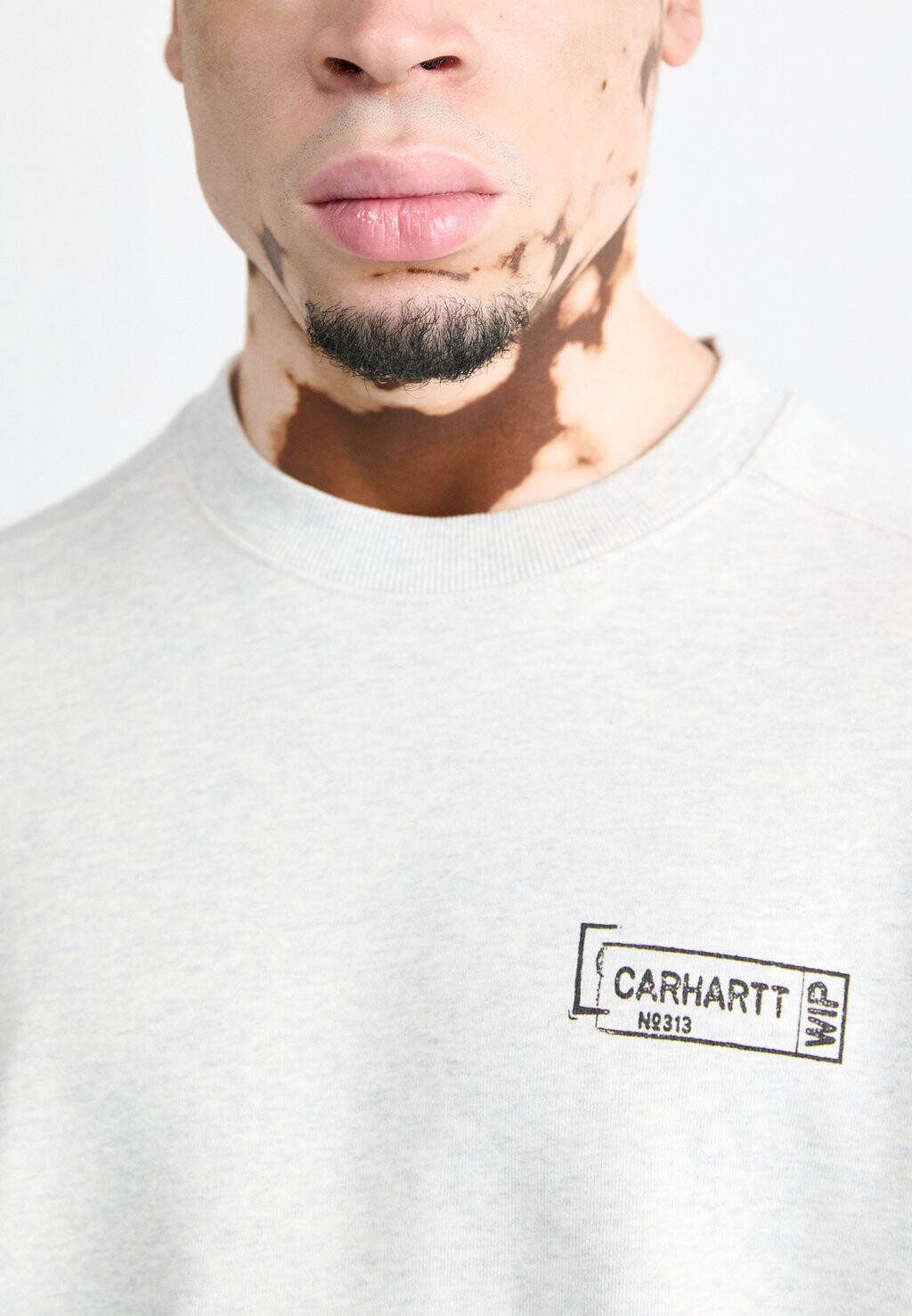 

Толстовка с капюшоном STAMP Carhartt WIP, черный деним