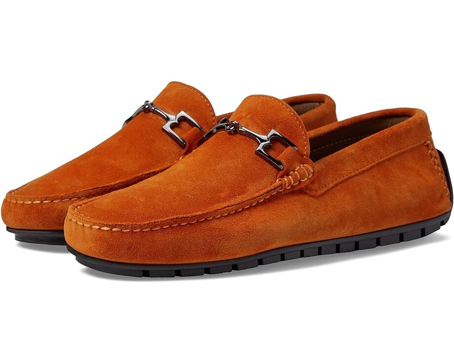 

Лоферы Bruno Magli Xander, цвет Orange Suede