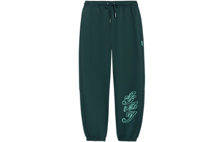 

LiNing Спортивные Трикотажные Брюки Мужские Сосна Темно-Зеленый, Сосна Нефритово-Зеленый