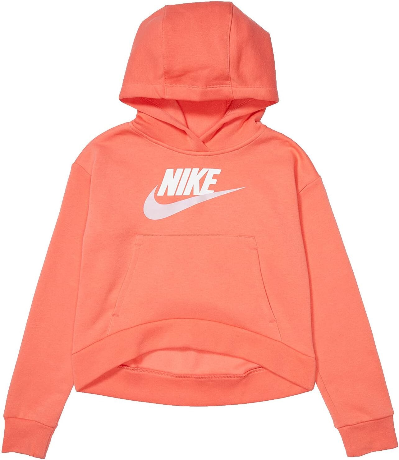 

Худи Nike Sportswear Club Fleece Hoodie, цвет Magic Ember/Pink Foam/White