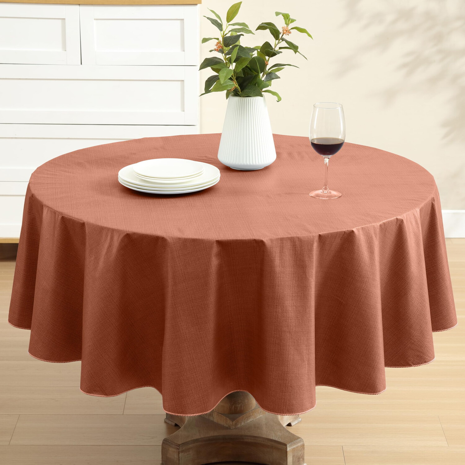 

Скатерть круглая Bargains Plus Burnt Orange Café Hotel, оранжевый