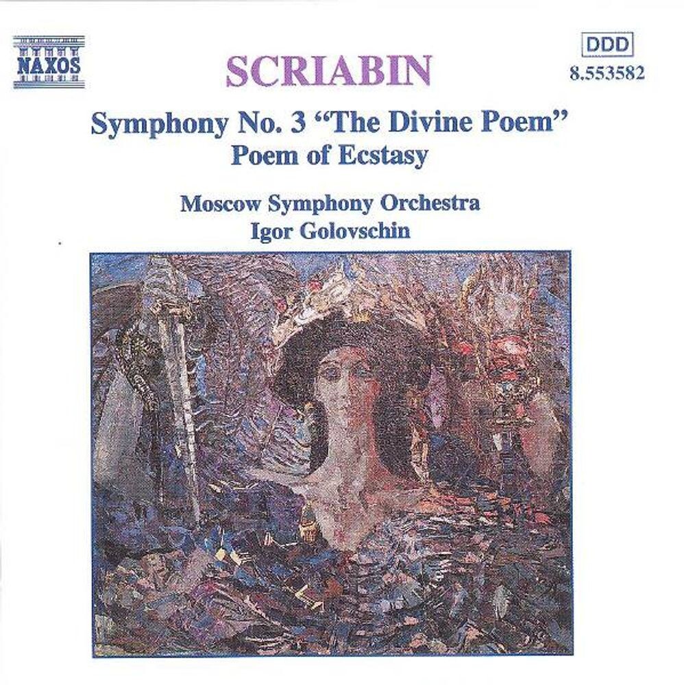 

Диск CD Scriabin: Symphony 3 / Poem of Ecstasy [Import] - Alexander Scriabin, Igor Golovschin, Moscow Symphony Orchestra