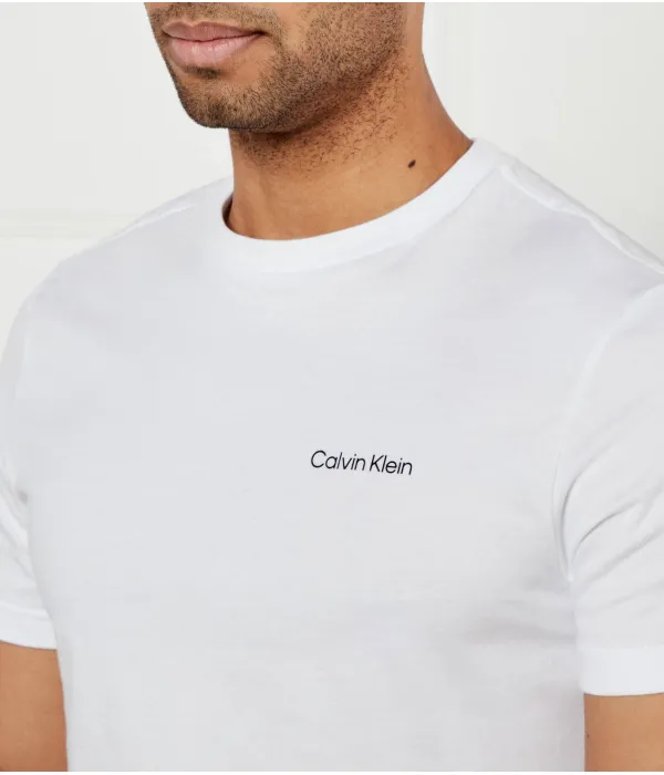 Футболка cp-linear Regular fit Calvin Klein, белый — фото 4