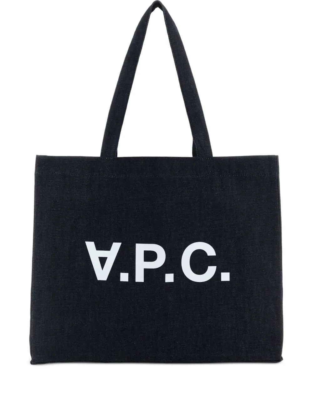 

Сумка-тоут с логотипом A.P.C., синий